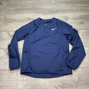 Nike Dri-FIT Pullover‎ Jacket Mens Small MLB Coach Quarter Zip 824360-410
